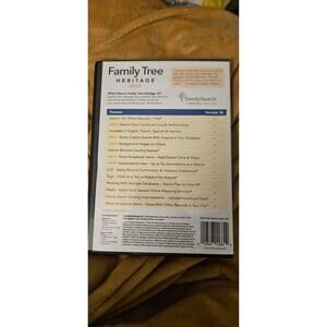 Family Tree Heritage Gold Version 16 DVD New Sealed Genealogy
